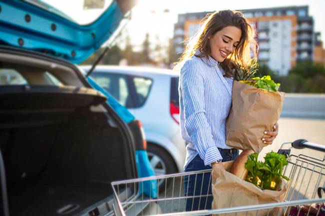 Several grocery chains — including Kroger — allow you to place an online order that you can ...