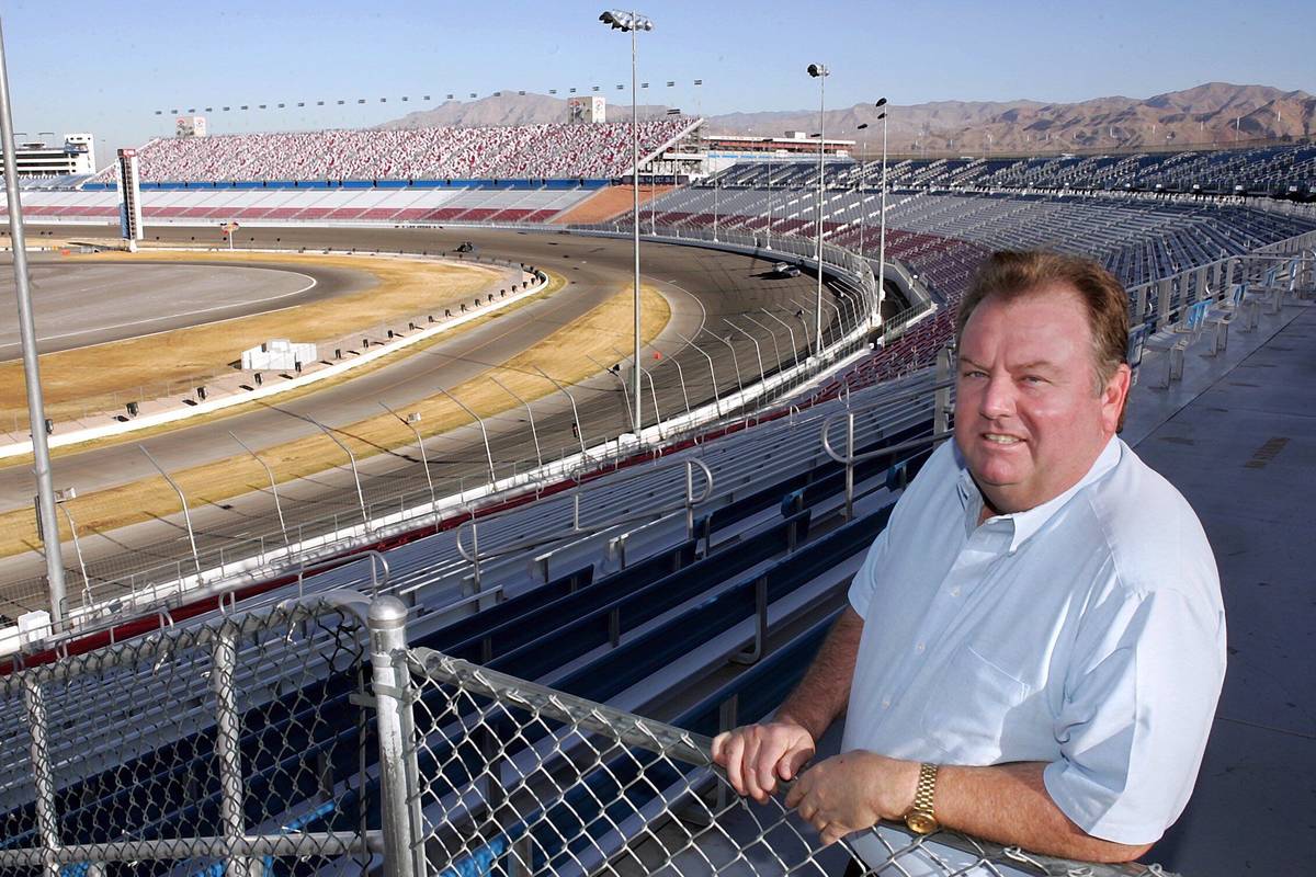 SPORTS Richie Clyne at the Las Vegas Motor Speedway. 9-13-04 RJ Photo Gary Thompson