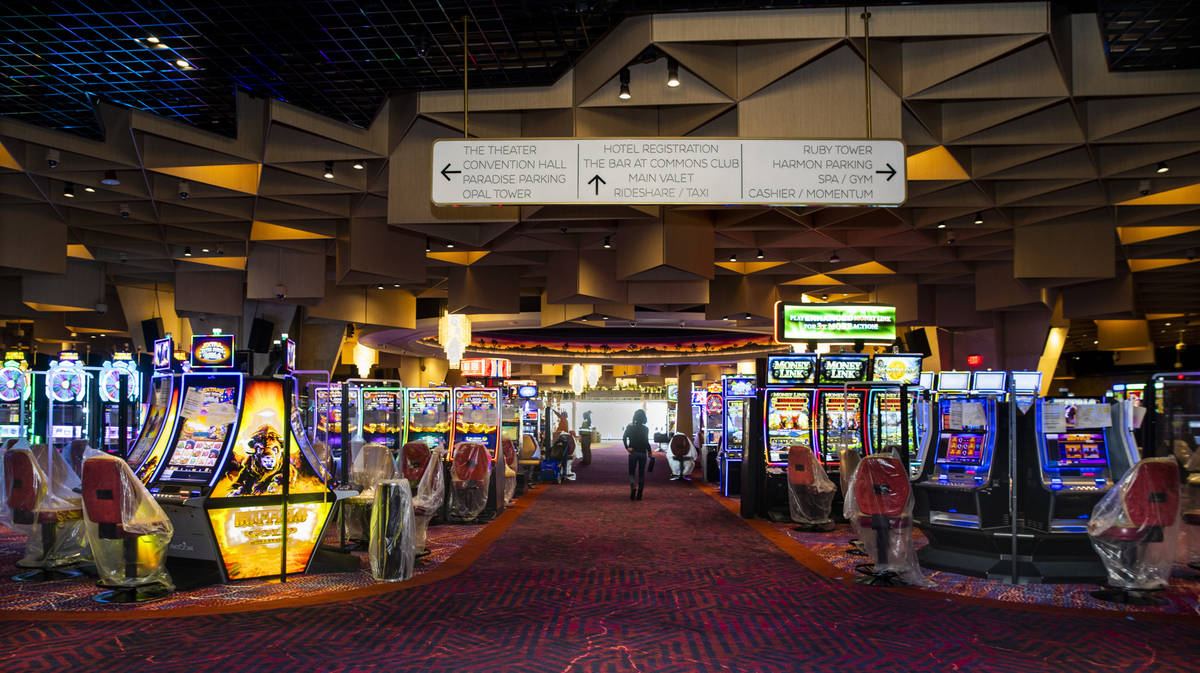 The main gaming area still to be completed within the reimagined and re-conceptualized casino r ...