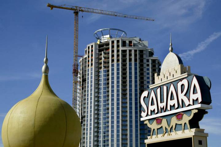 The Sahara hotel and casino is seen Monday, March 5, 2007. (Las Vegas Review-Journal)