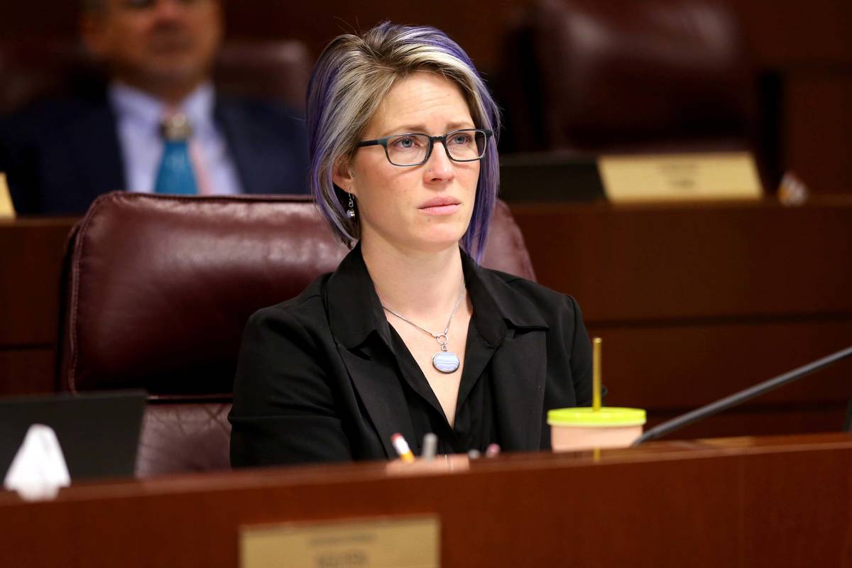 Assemblywoman Sarah Peters, D-Reno. (K.M. Cannon/Las Vegas Review-Journal) @KMCannonPhoto