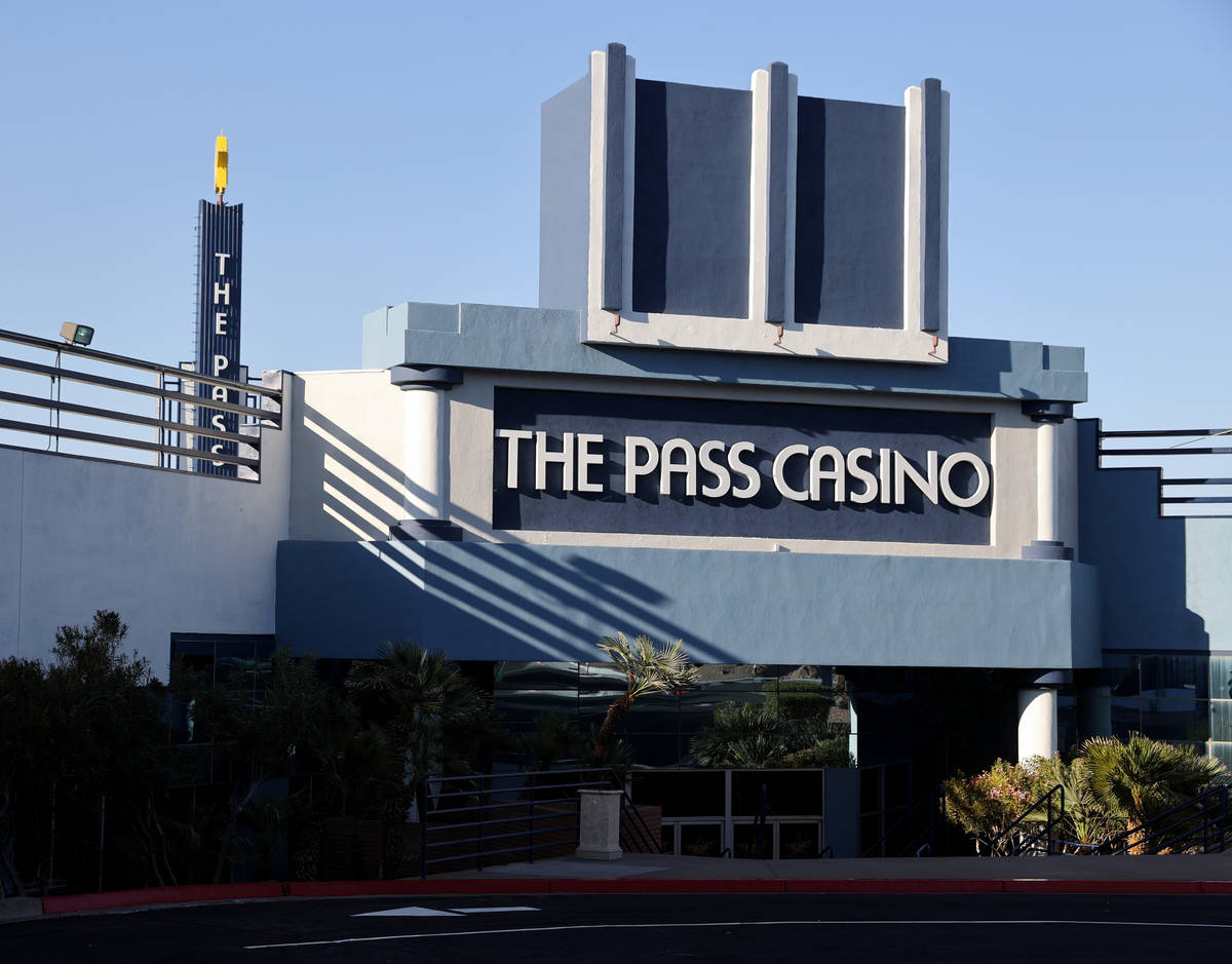 The Atlantic Avenue entrance to The Pass on historic Water Street in downtown Henderson Monday, ...