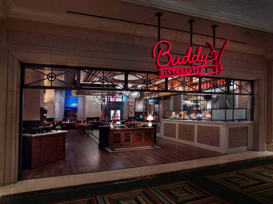 Buddy Vs Ristorante in The Grand Canal Shoppes. (Bill Milne)