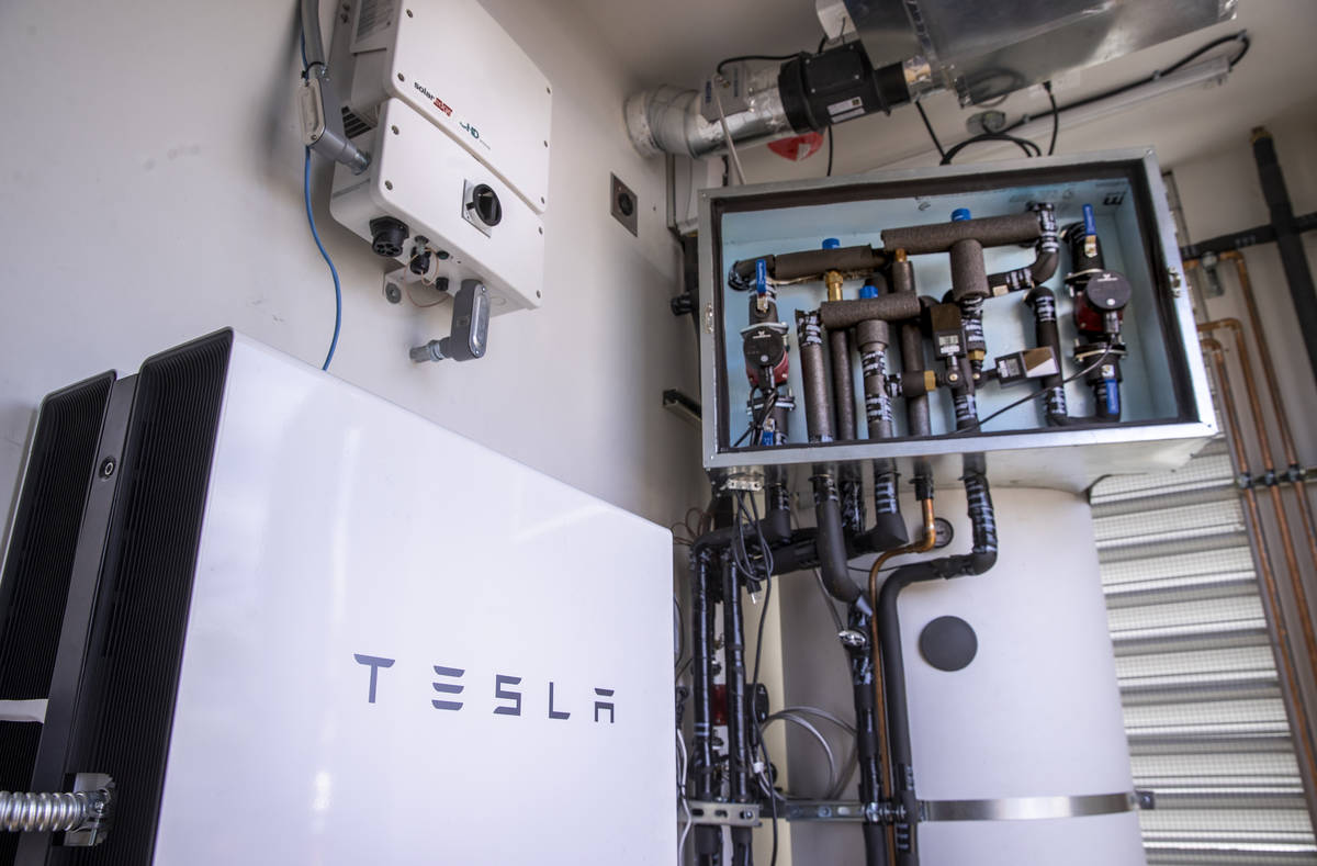 Two Tesla batteries are amongst the special features within as a UNLV team readies to compete n ...