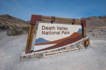 Death Valley National Park in California. (Las Vegas Review-Journal)
