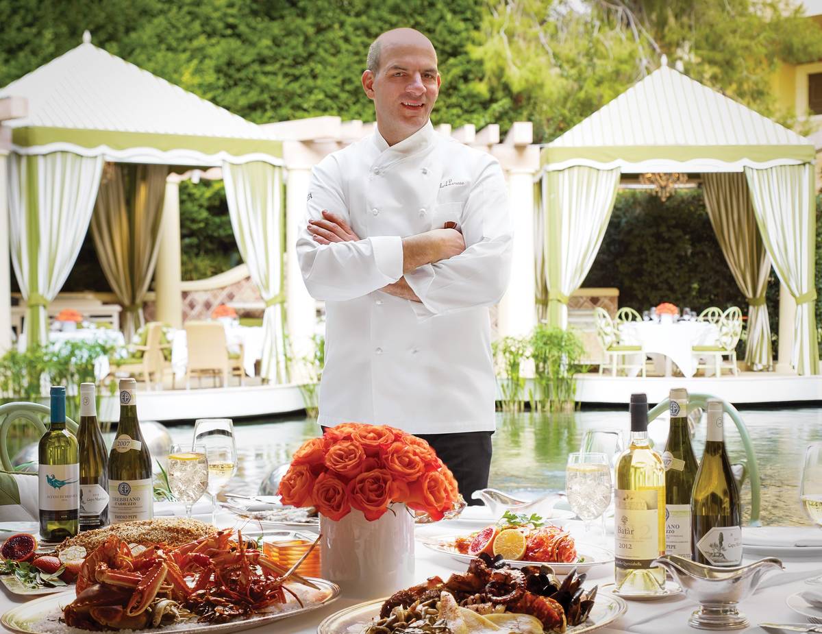 Mark LoRusso is executive chef of Costa di Mare at Wynn Las Vegas. (Barbara Kraft)