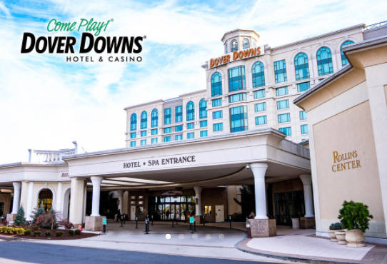 The Dover Downs hote-casino in Delaware. (Courtesy, Bally's Corp.)