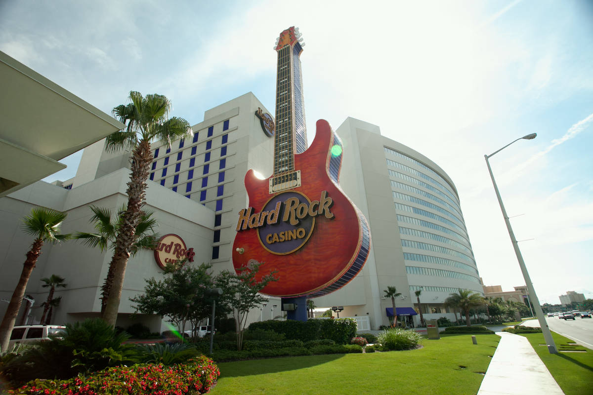 The Hard Rock Hotel & Casino Biloxi in Mississippi. (Courtesy, Bally's Corp.)