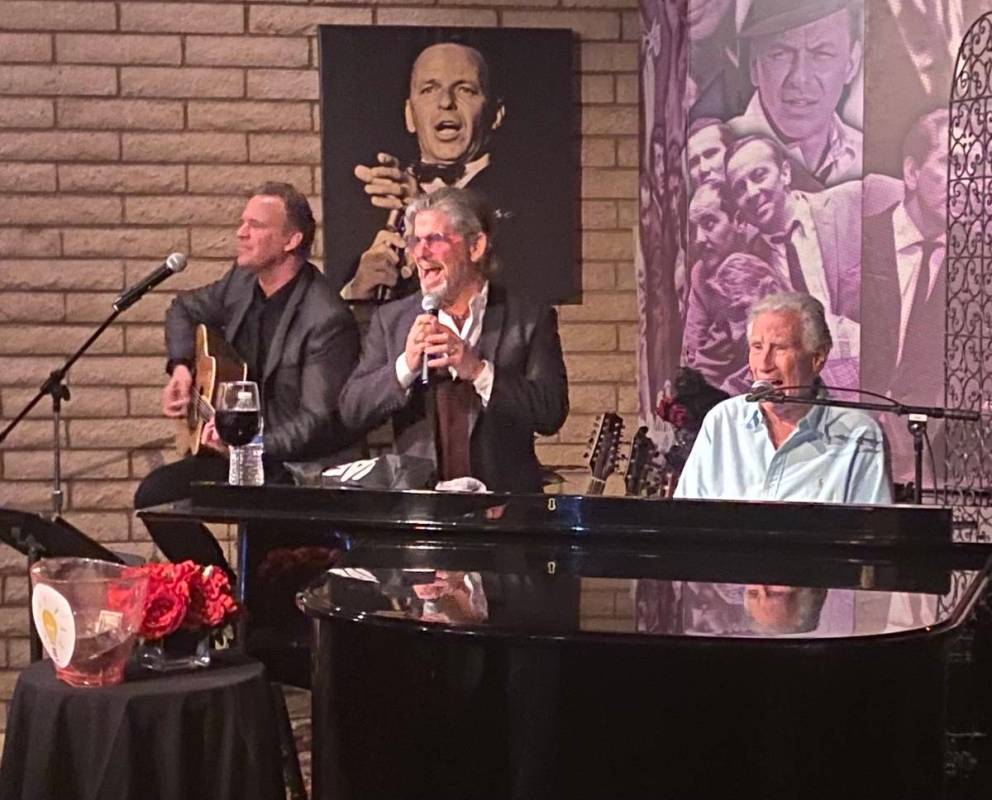 John Wedemeyer, Bucky Heard and Bill Medley perform at Italian American Club on Saturday, April ...