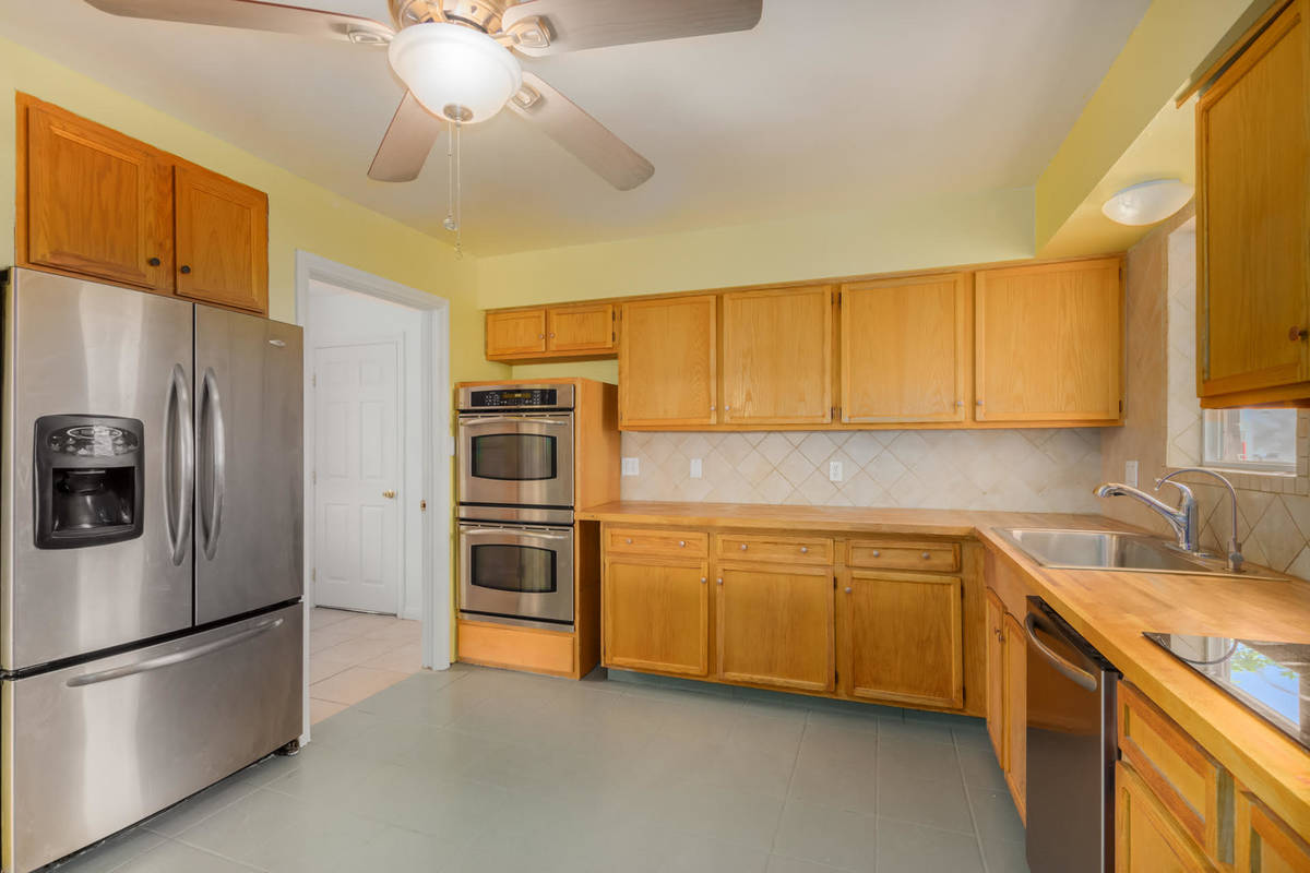 The kitchen at 5921 Fawn Ave. (ListerAssister)