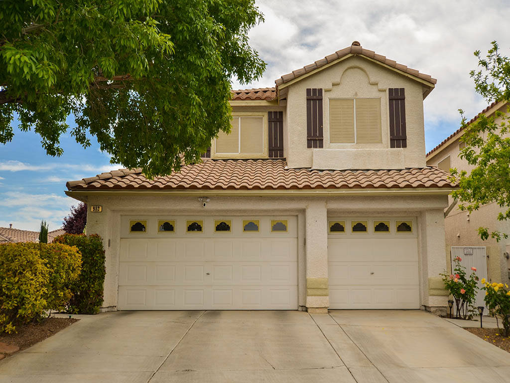 The street view of 913 Drumgooley Court, North Las Vegas. (Lana Bradley)