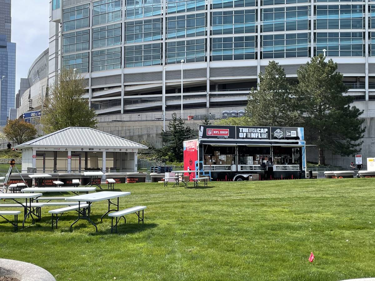 Cleveland prepares to host this week's NFL draft. (Sam Gordon/Las Vegas Review-Journal)