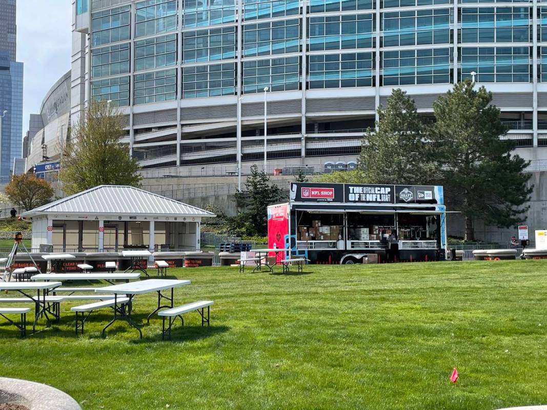 Cleveland prepares to host this week's NFL draft. (Sam Gordon/Las Vegas Review-Journal)