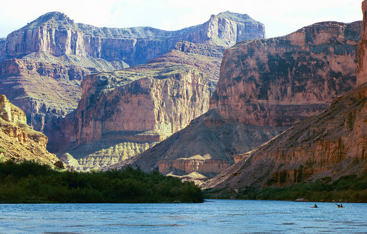 The Colorado River inside Grand Canyon National Park. (AP Photo/Brian Witte)