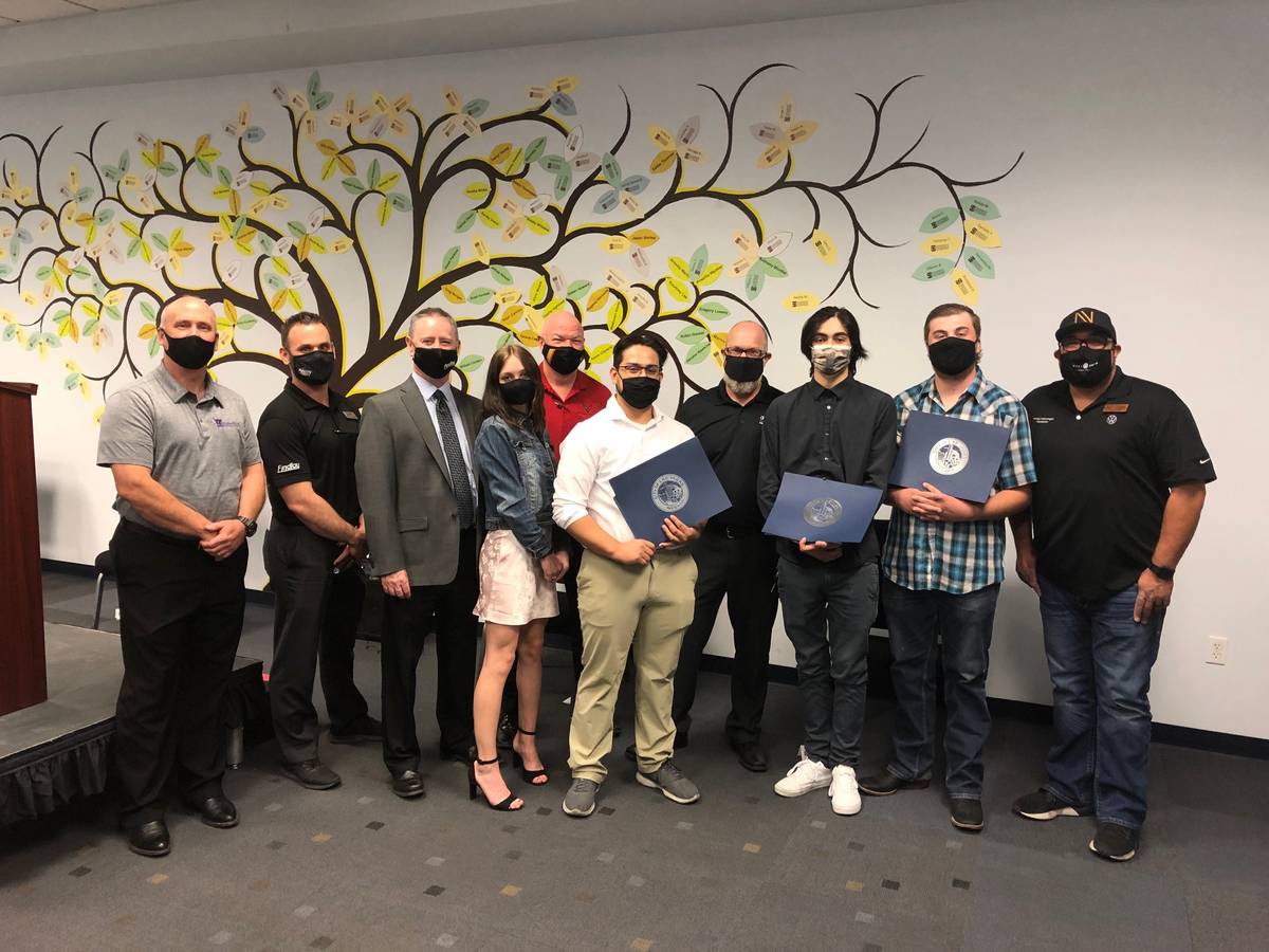 Foundation for an Independent Tomorrow just graduated its first class of automotive technicians ...