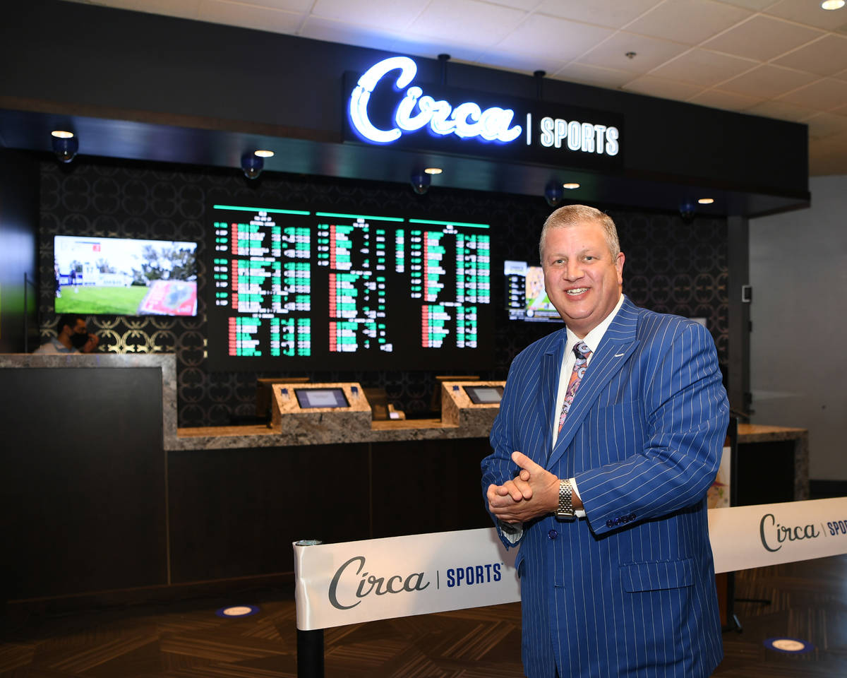 CEO of Circa Sports Derek Stevens attends the grand opening of Derek Stevens' Circa Sports Spor ...