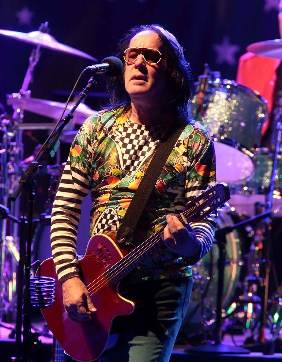 Todd Rundgren performs in concert with Ringo Starr and his All Starr Band in Baltimore on Oct. ...