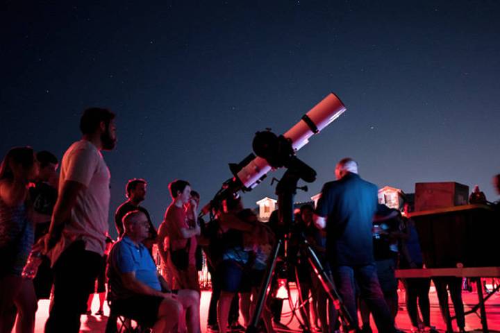 Las Vegas Astronomical Society and Skye Canyon will hold the annual Skye & Stars stargazing ev ...