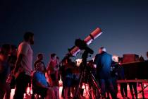 Las Vegas Astronomical Society and Skye Canyon will hold the annual Skye & Stars stargazing ev ...