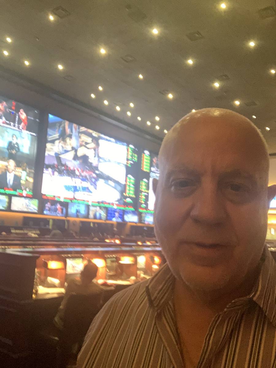 Art Manteris, Station Casinos sportsbooks vice president, on his last day at Red Rock Resort on ...