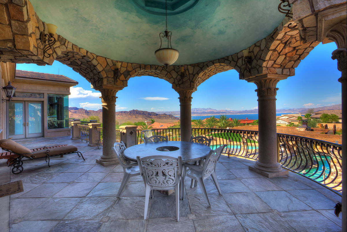 A view of Lake Mead from 106 Stone Canyon Court in Boulder City. (John Martorano/JPM Studios)