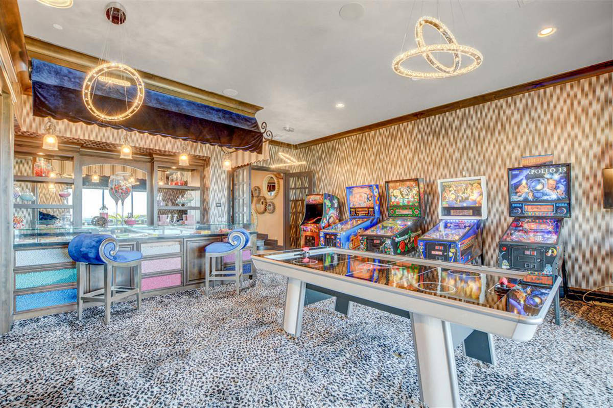 Game room near theater. (Keller Williams)