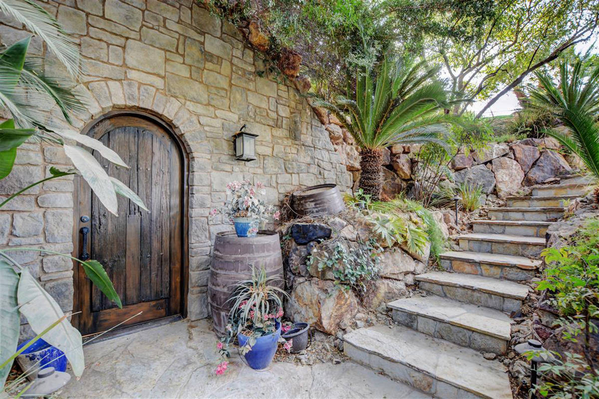 Entrance to wine cellar. (Keller Williams)