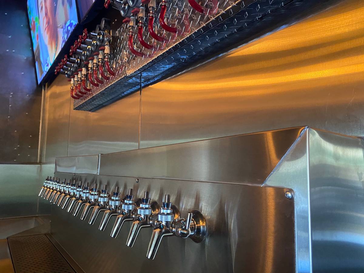 Beer Zombies Draft Room in Downtown Summerlin will have 16 taps, each with its own wall-mounted ...