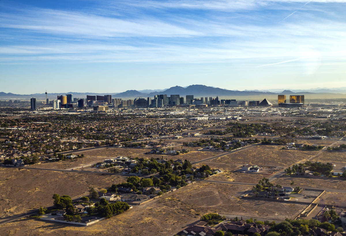 Large sections of undeveloped land in the southwest area of the city on Wednesday, Oct. 16, 201 ...