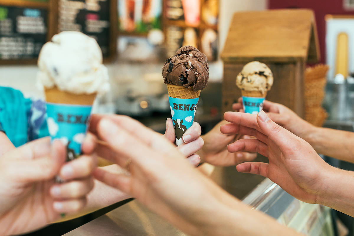 Four of Ben & Jerry’s locations in Southern Nevada will honor those who serve their communiti ...
