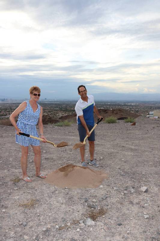 In 2018, Ian and Dee Kessler break ground on their custom Blue Heron home at 681 Dragon Peak Dr ...