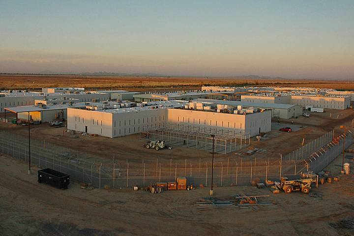 The Nevada Southern Detention Center in Pahrump, owned by CoreCivic, a private company. (Las Ve ...