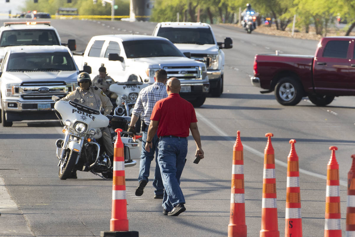 The Metropolitan Police Department is investigating after a pedestrian struck and killed by a v ...