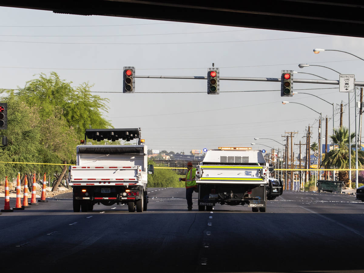 The Metropolitan Police Department is investigating after a pedestrian struck and killed by a v ...