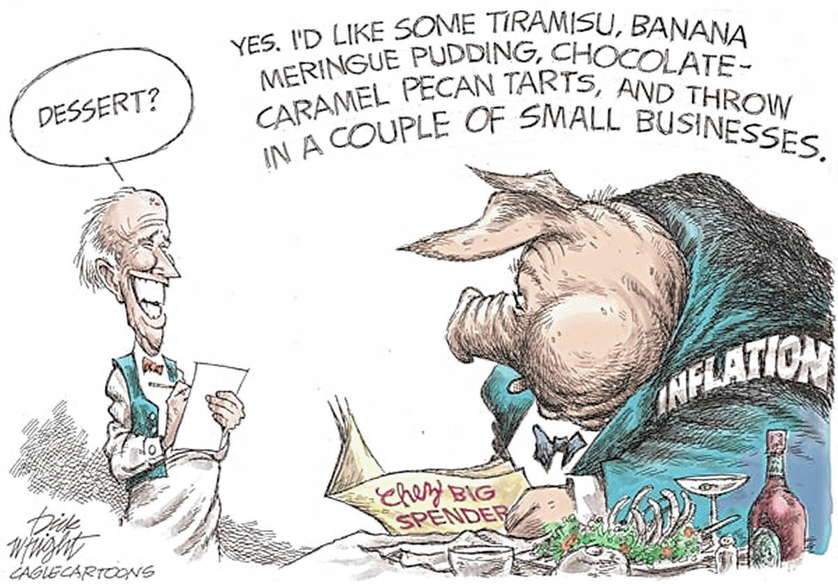 (Dick Wright/PoliticalCartoons.com)