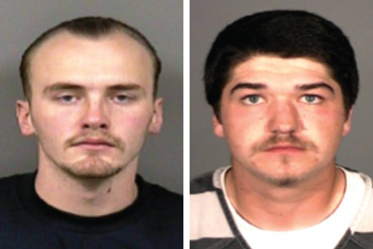 Zachary Foore, left, and Kenneth Frank (Carson City Sheriff’s Office)