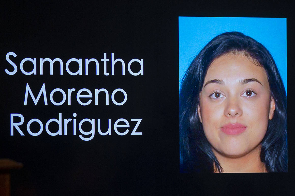 Photo of Samantha Moreno Rodriguez provided by Las Vegas police. (L.E. Baskow/Las Vegas Review- ...
