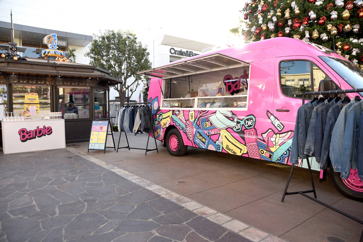 The hot pink Barbie Pop-Up Truck is rolling into the Las Vegas Valley for the first time with s ...
