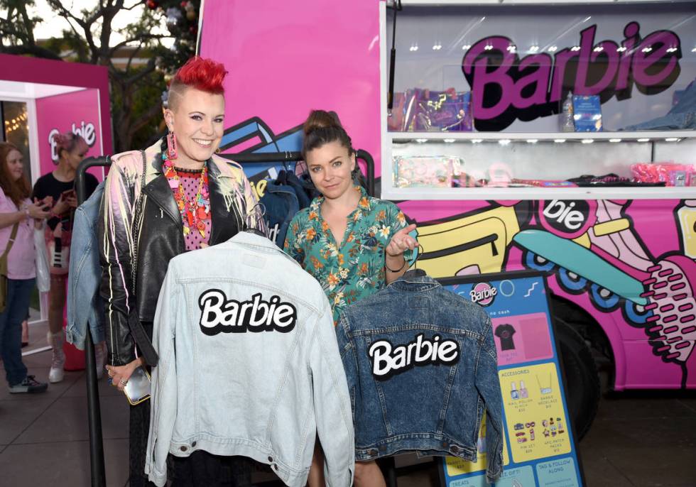 Guests attend the Barbie Truck Totally Throwback Tour Launch at The Grove on November 01, 2019 ...