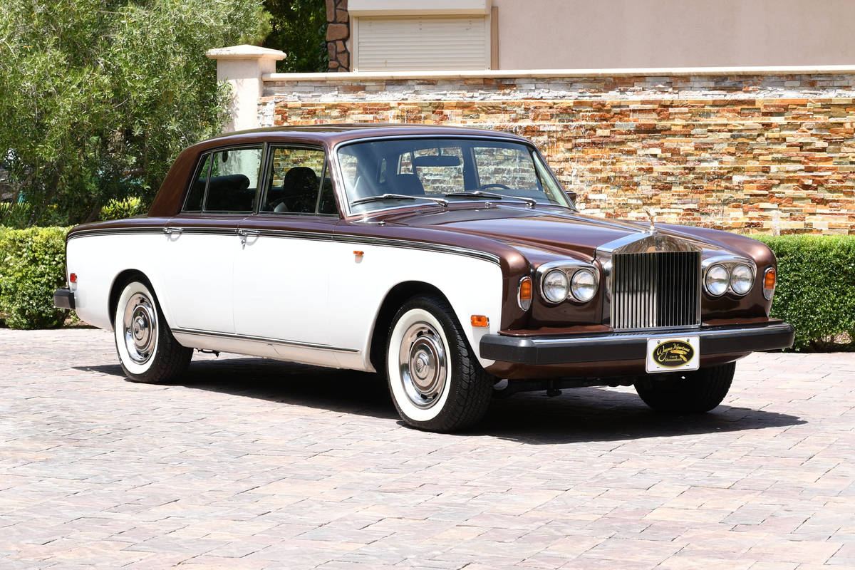 Wayne Newton's 1979 Rolls-Royce Silver Shadow II up for auction at the Barrett-Jackson Las Vega ...