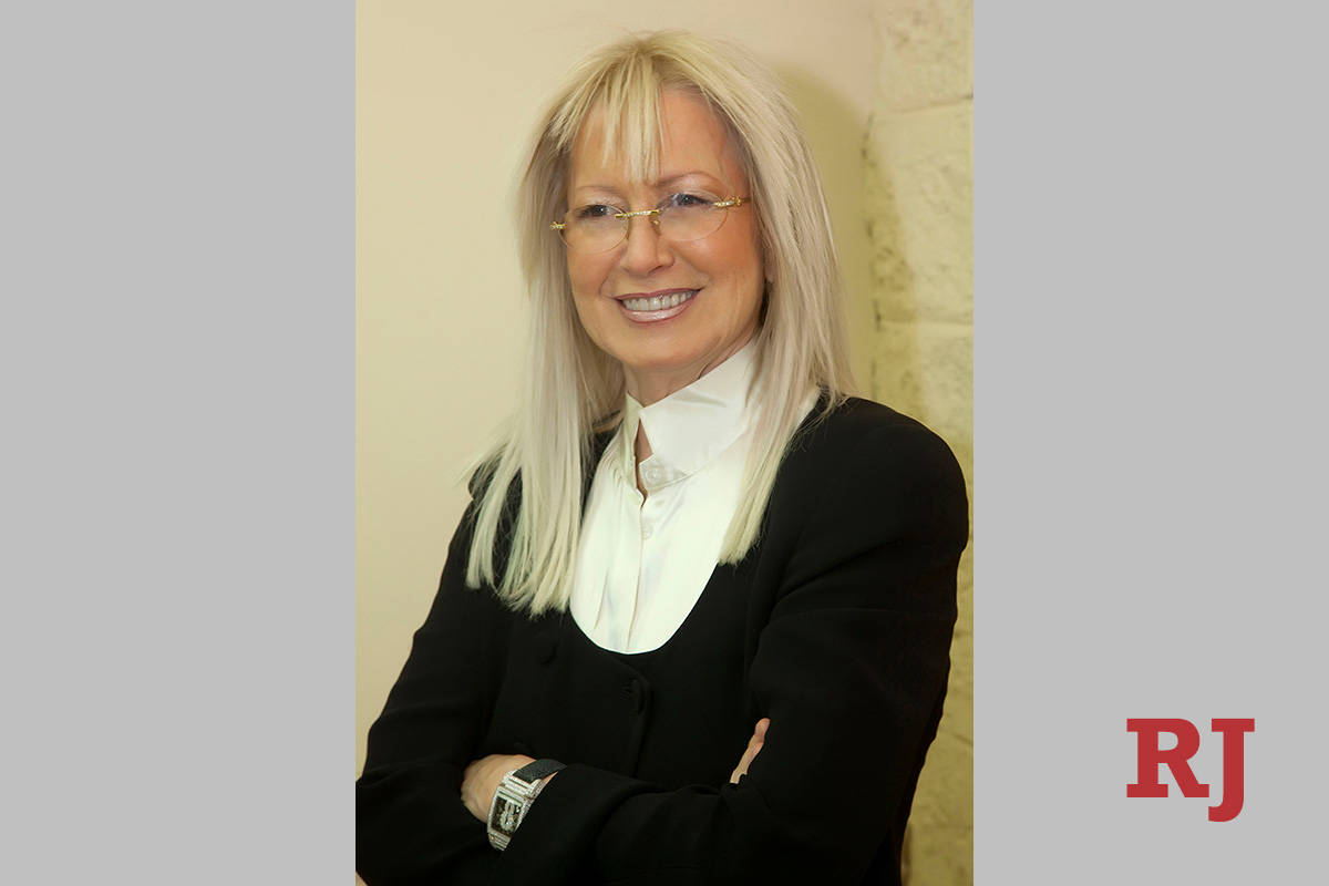 Las Vegas resident and Israeli-American Dr. Miriam Adelson is a philanthropist, researcher, phy ...