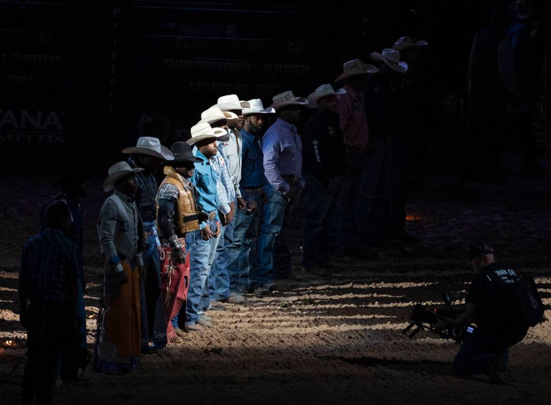 The Bill Pickett Invitational Rodeo final, the nation's only touring black rodeo competition, p ...