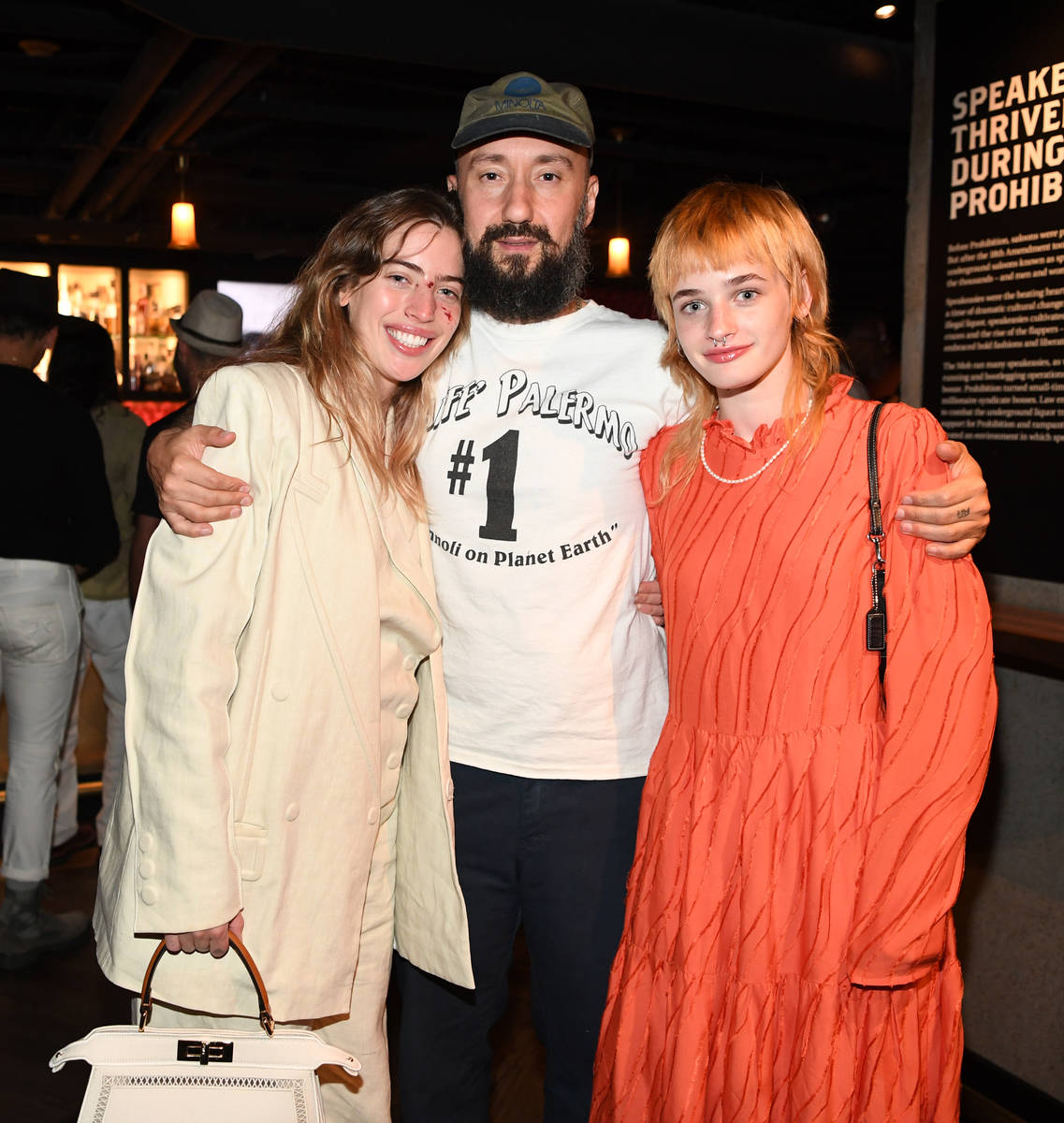 Actress Clara McGregor, writer/ director Jimmy Giannopoulos and actress Esther McGregor attend ...