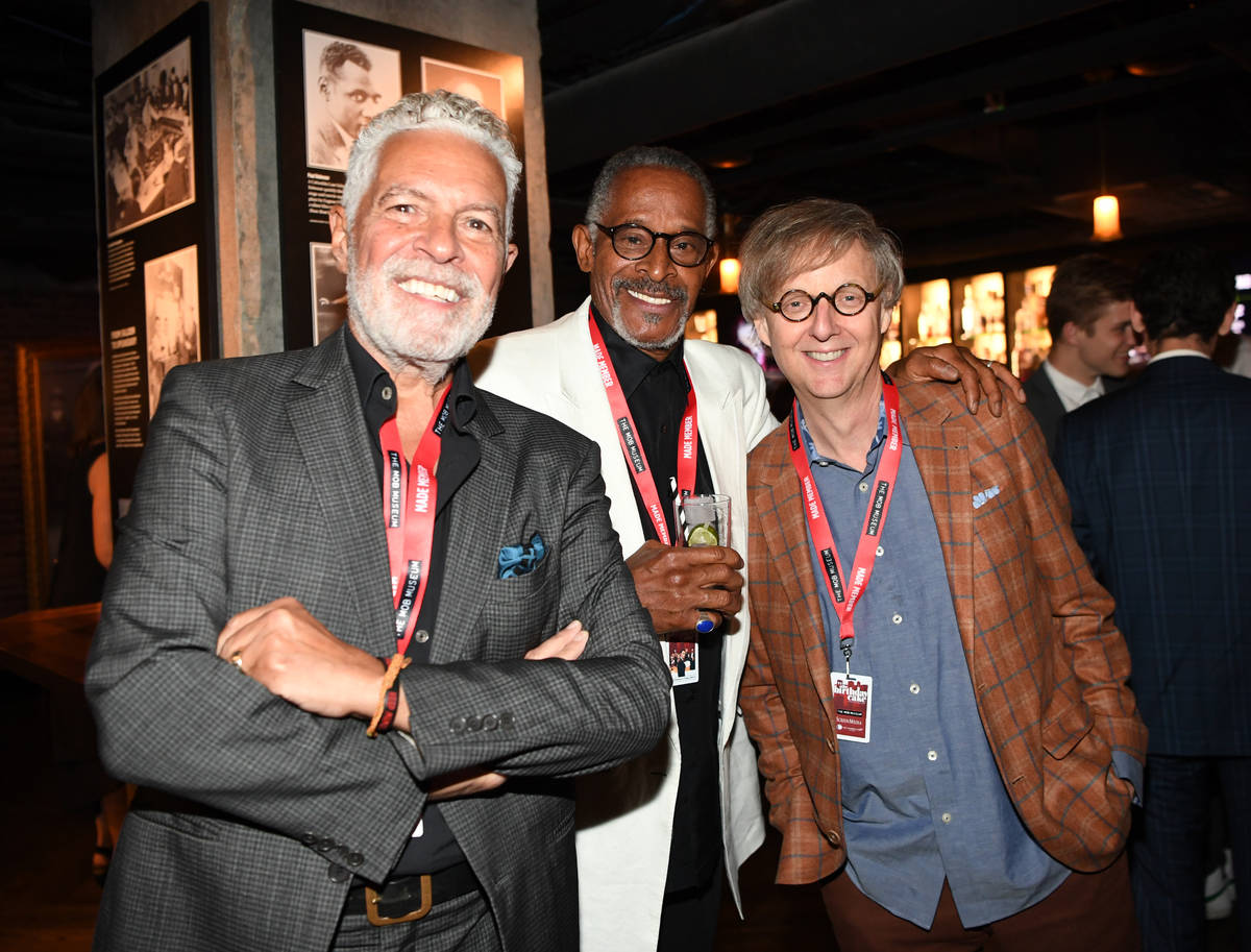 Singer/ songwriter Clint Holmes, actor Antonio Fargas and magician Mac King attend the world pr ...
