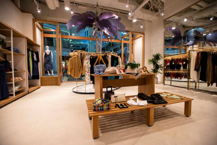 A view inside of the Fred Segal store at The District during a tour of Resorts World ahead of i ...
