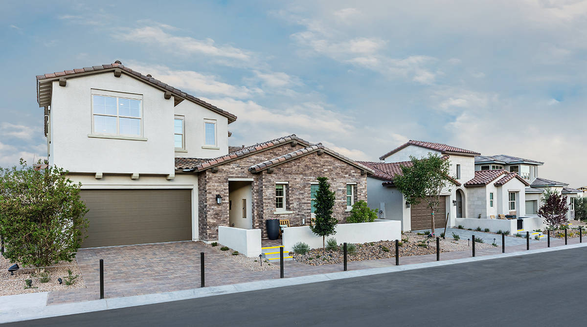 Toll Brothers has opened its Acadia Ridge neighborhood in Redpoint in Summerlin West. (Summerlin)