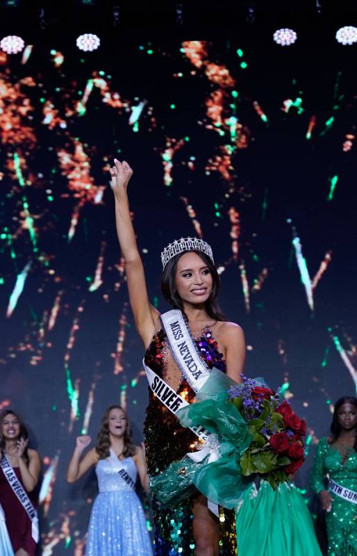 Kataluna Enriquez is the first transgender woman to win the title of Miss Nevada USA. (Marissa ...