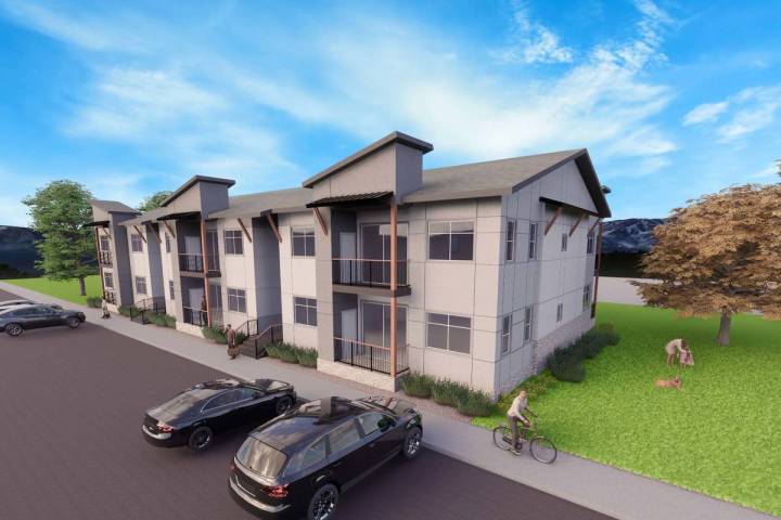 Kingsbarn Capital & Development plans to build a 140-unit apartment complex in Carson City. A r ...