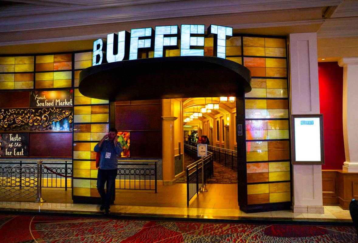The Buffet at Bellagio will reopen in July. (Chase Stevens/Las Vegas Review-Journal) @csstevens ...