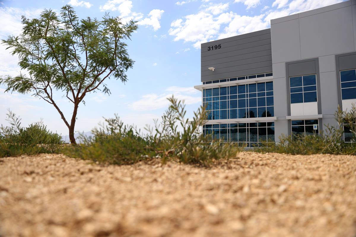 The Golden Triangle industrial park under consecution near the intersection of Washburn Road an ...